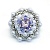 Брошь duCharme Little Star Dove Grey Lilac