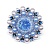 Брошь duCharme Space Infinity Blue Sky Rose
