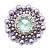 Брошь duCharme Cinderella Dream Mauve Mint