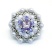 Брошь duCharme Little Star Dove Grey Lilac 22 см